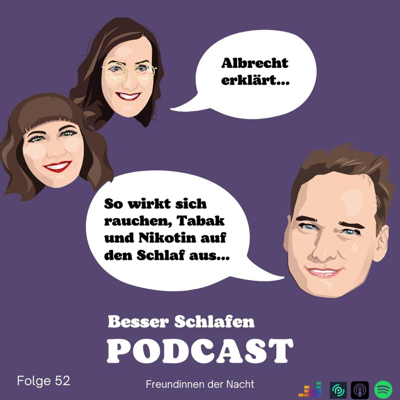 podcast folge über nikotin und schlaf