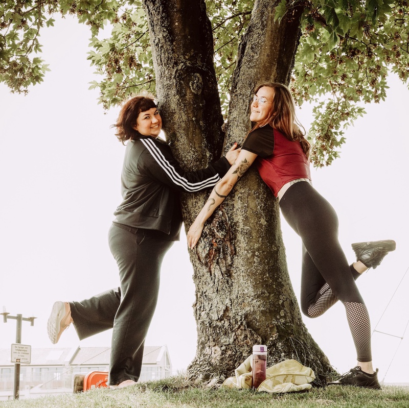 eva und thalea reden über nachhaltigkeit im schlafzimmer im besser schlafen podcast