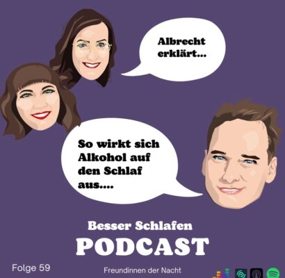 wie sich Alkohol auf den Schlaf auswirkt