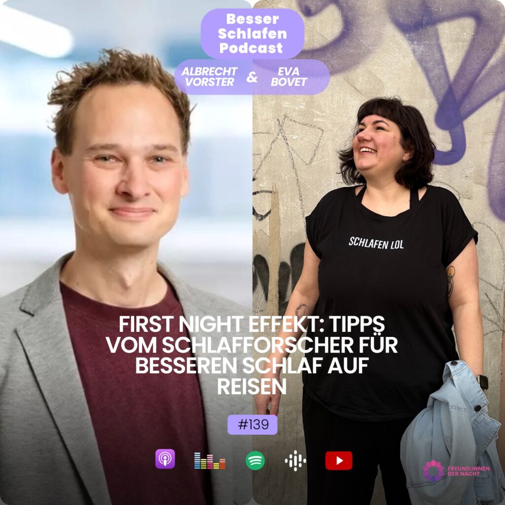 first night effekt, besser schlafen podcast