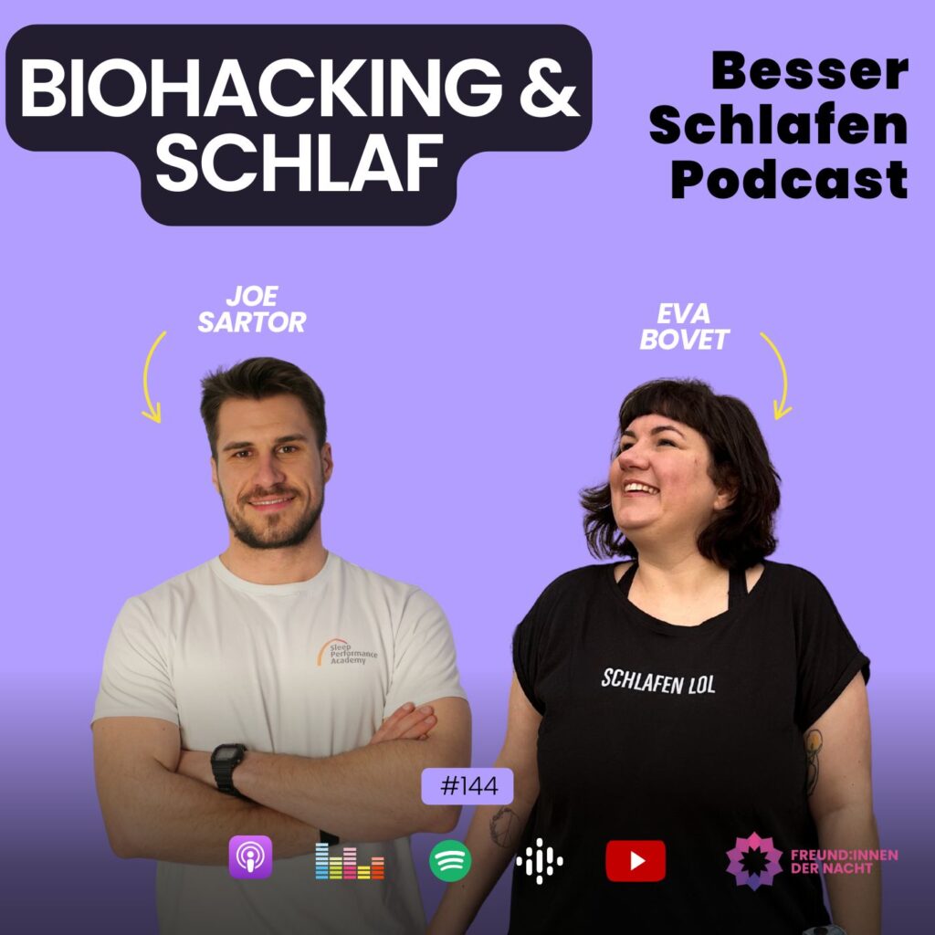 biohacking und schlaf optimieren mit joe sartor und eva bovet