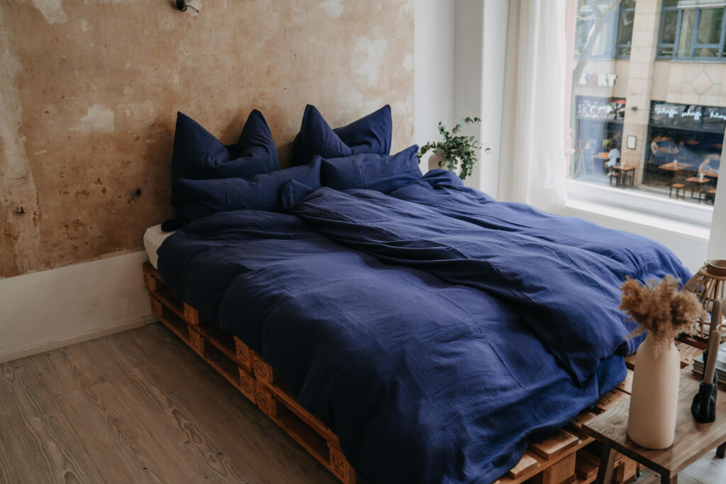 musselin bettwäsche