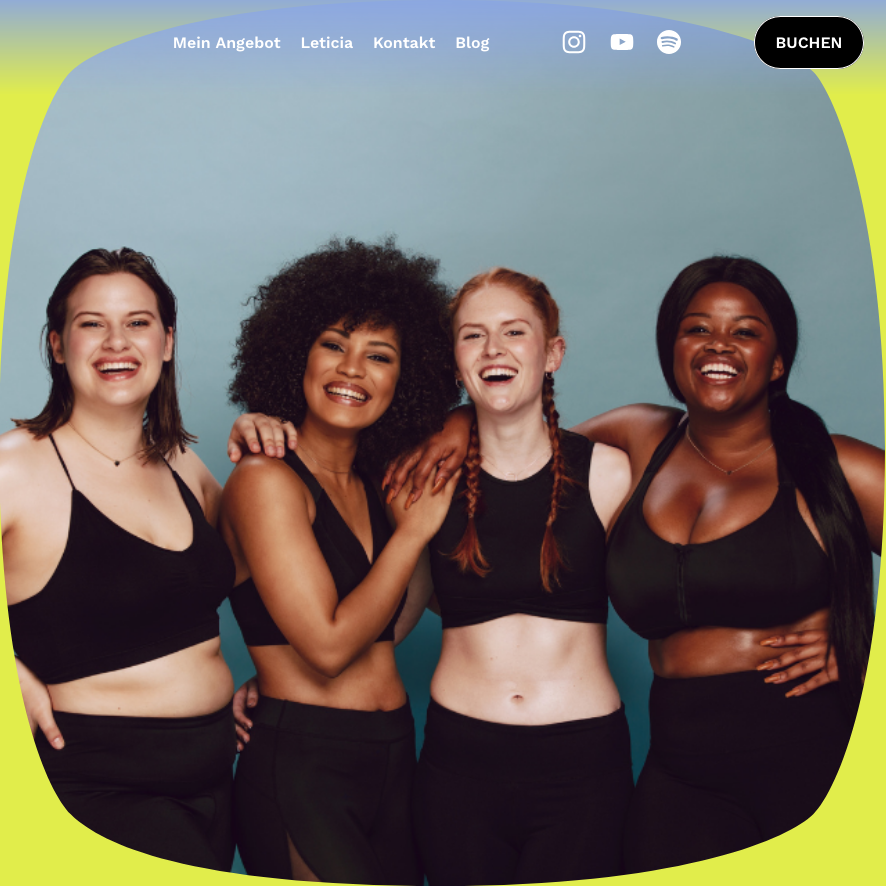 Dein Kraftklub - Yoga, Krafttraining & Bewegung ohne Diätkultur 