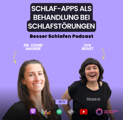 Schlafprobleme digital lösen: Was bringen wissenschaftliche Apps auf Rezept? Mit Eva Bovet & Dr. Leonie Maurer